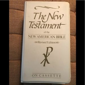 The New Testament on cassette -  12 tapes